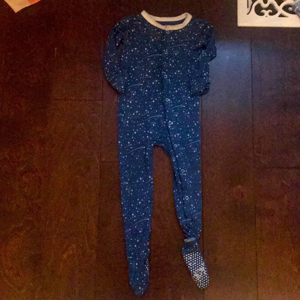 Kickee pants twilight shooting stars 12-18 footie